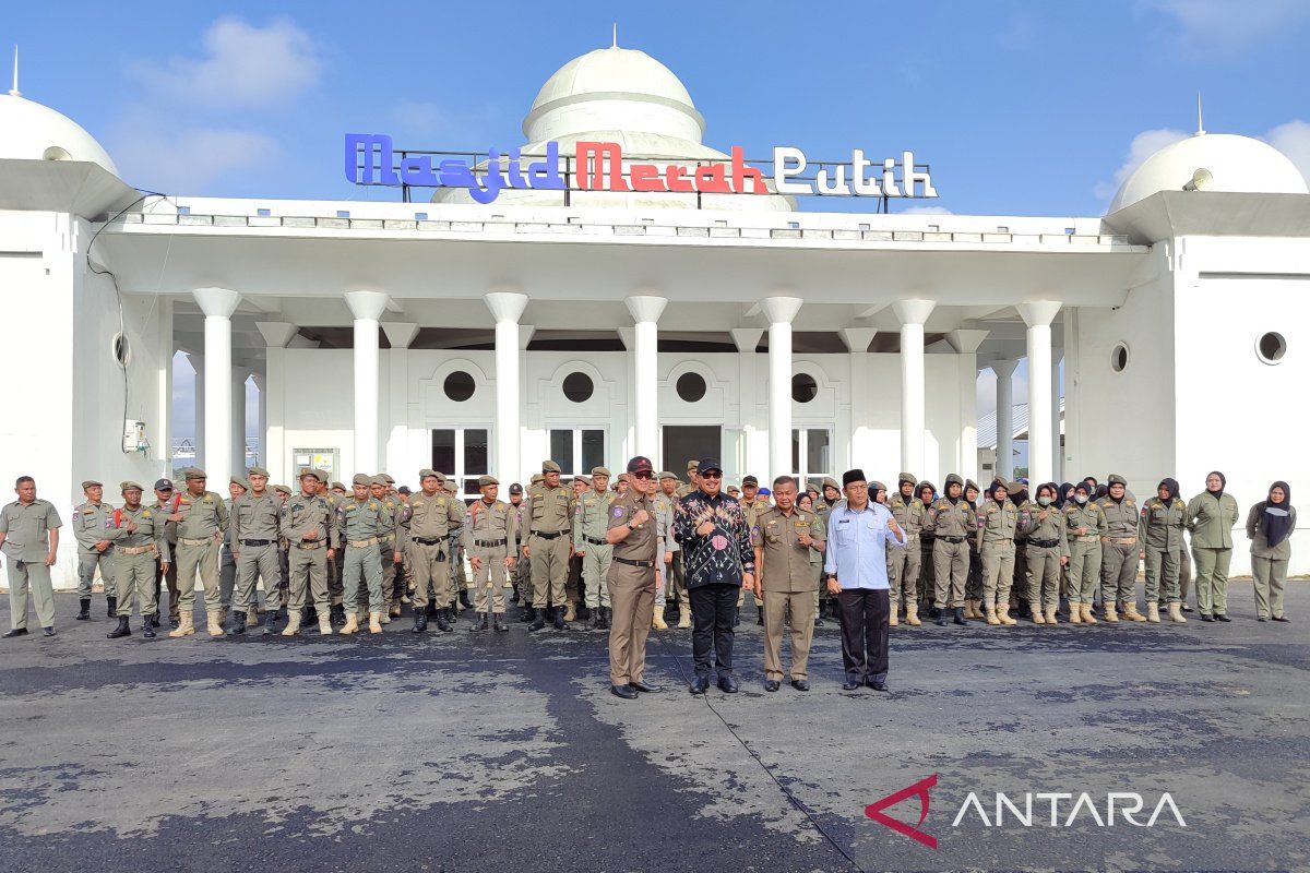 Cegah rusuh, Satpol-PP Kota Bengkulu siagakan 200 personel Pemilu 2024