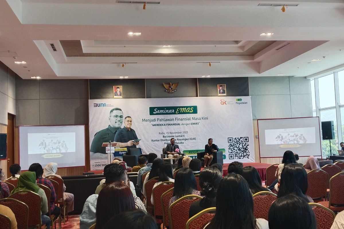 Pegadaian Ambon edukasi masyarakat manfaat invetasi emas lewat kegiatan seminar