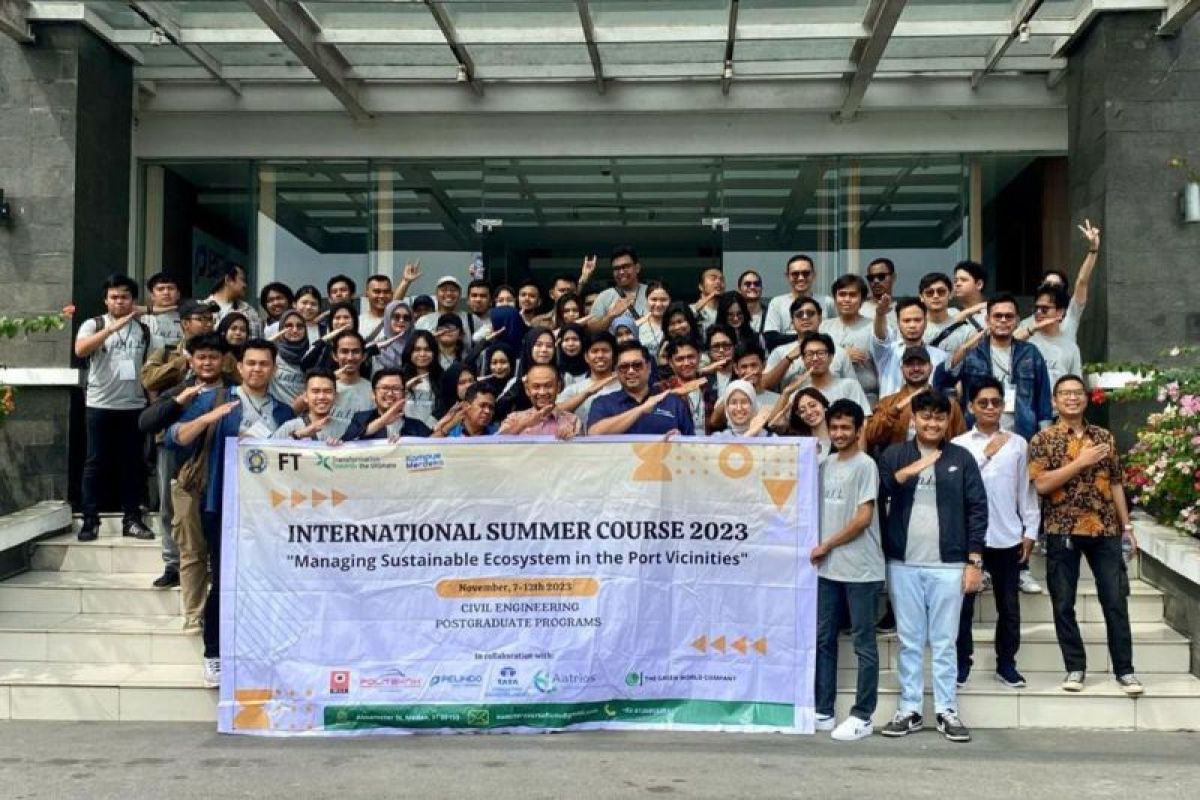 USU dan Pelindo kolaborasi fasilitasi Internasional Summer Course 2023