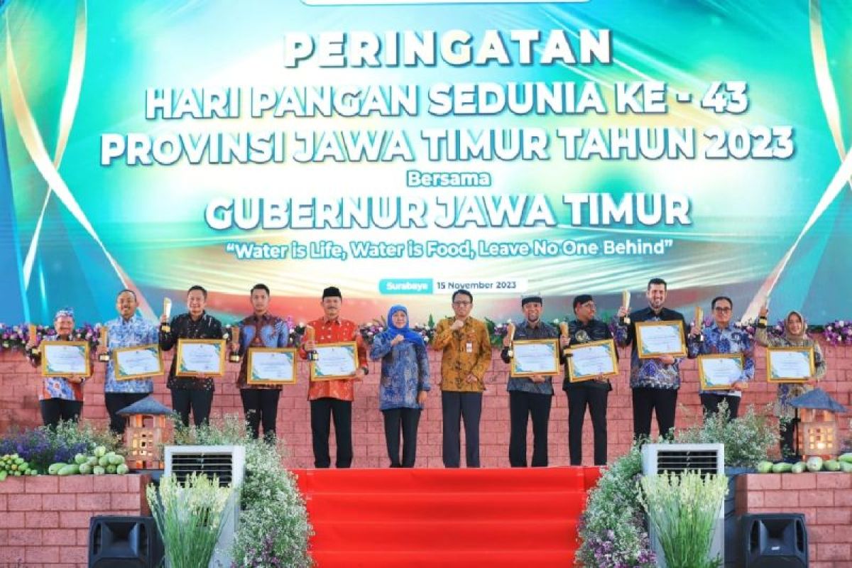 Banyuwangi meraih penghargaan Peduli Ketahanan Pangan 2023