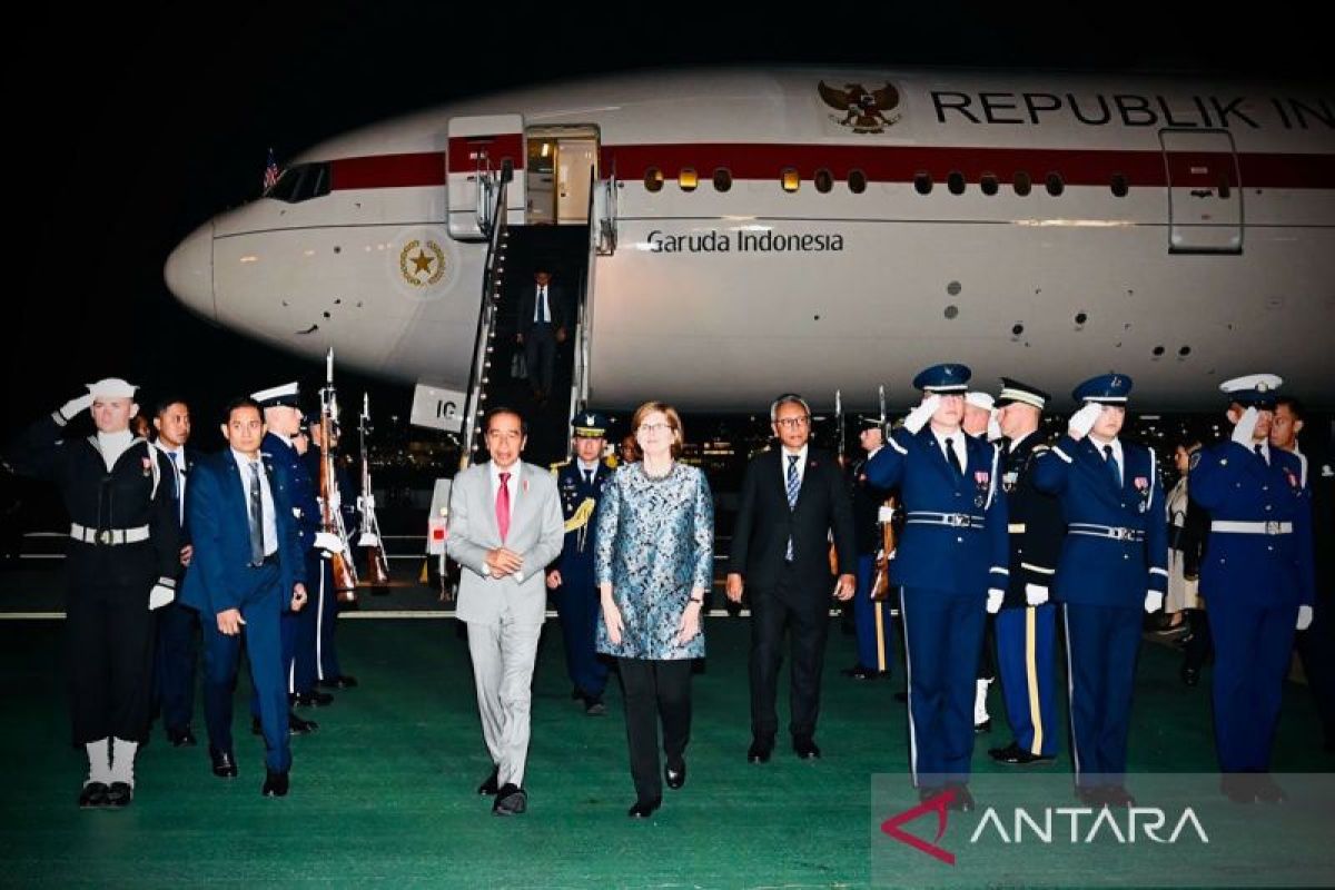 Jokowi tiba di San Fransisco untuk hadiri KTT APEC