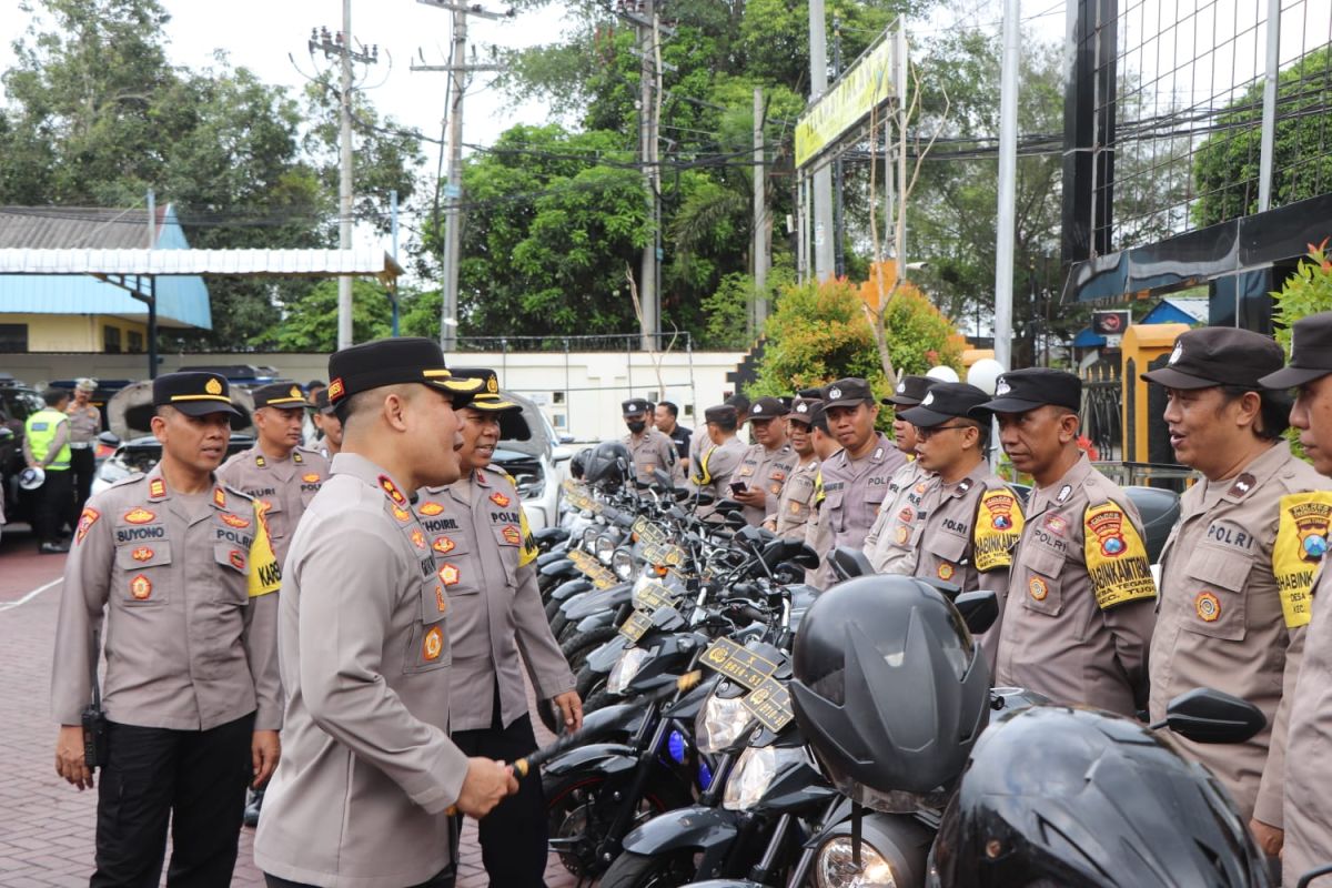 Polres Trenggalek gelar apel kesiagaan pengamanan Pemilu 2024