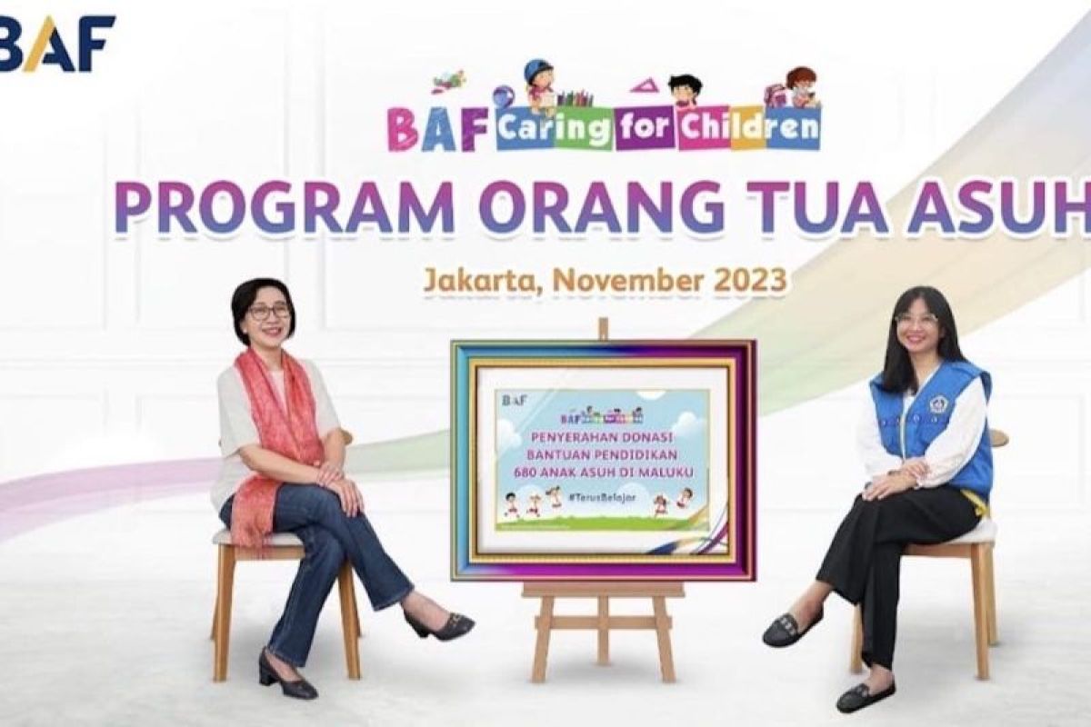 BAF Salurkan Donasi  Program Orang Tua Asuh 2023  di Maluku