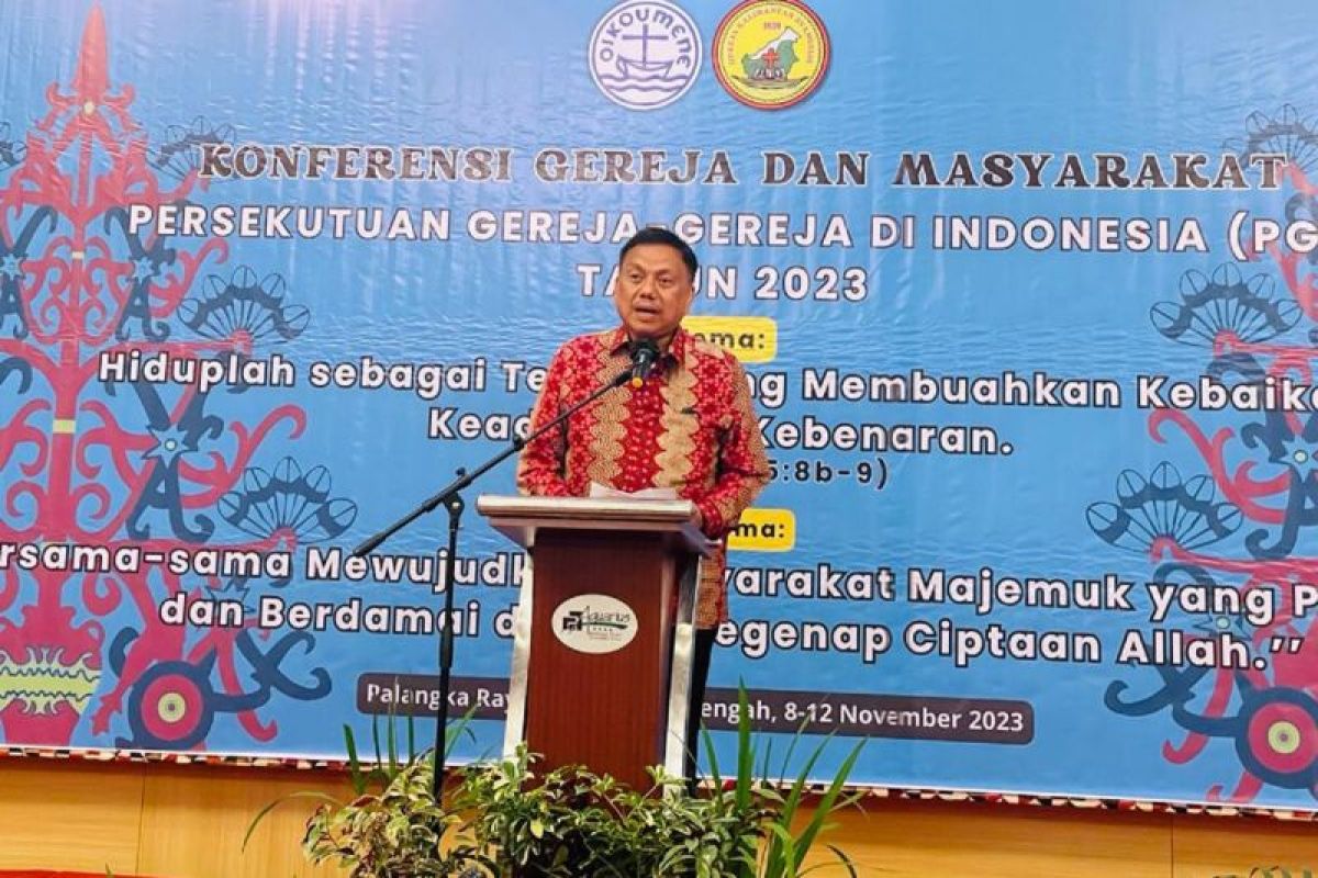 Hadiri Konferensi Gereja dan Masyarakat, ini pesan Gubernur Olly