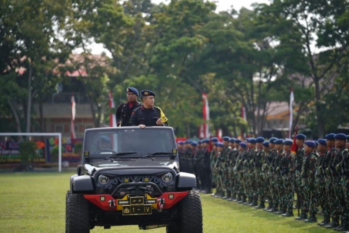 Ini pesan Kapolda Riau saat HUT Brimob Polri ke-78