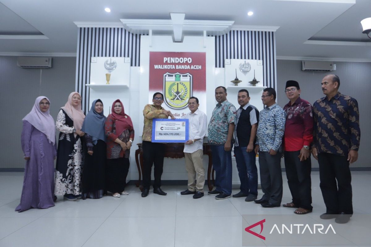 Disdikbud Banda Aceh kumpulkan Rp404,1 juta donasi untuk Palestina