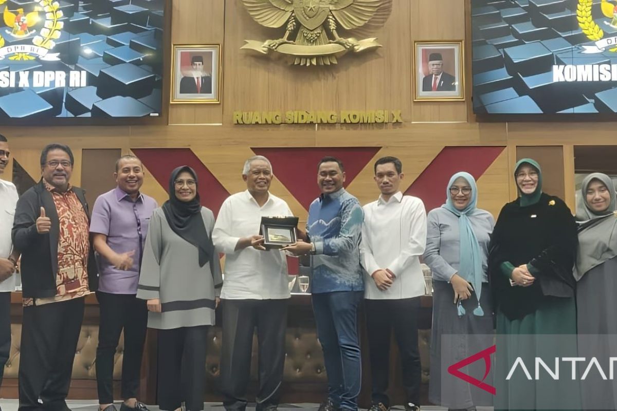 DPRA menemui Komisi X DPR RI minta dukungan anggaran PON 2024