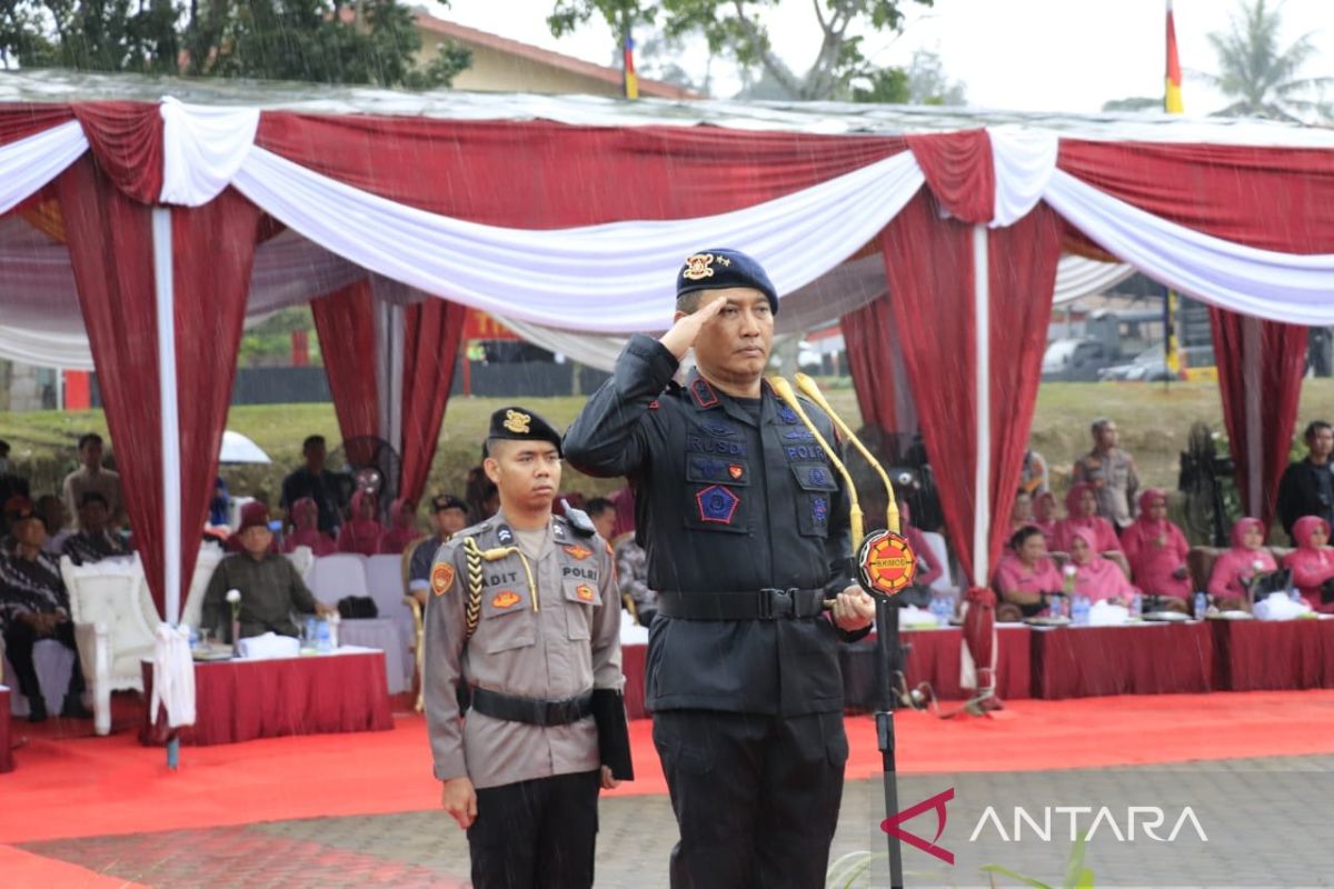 Kapolda Jambi pimpin upacara peringatan HUT Korps Brimob ke-78