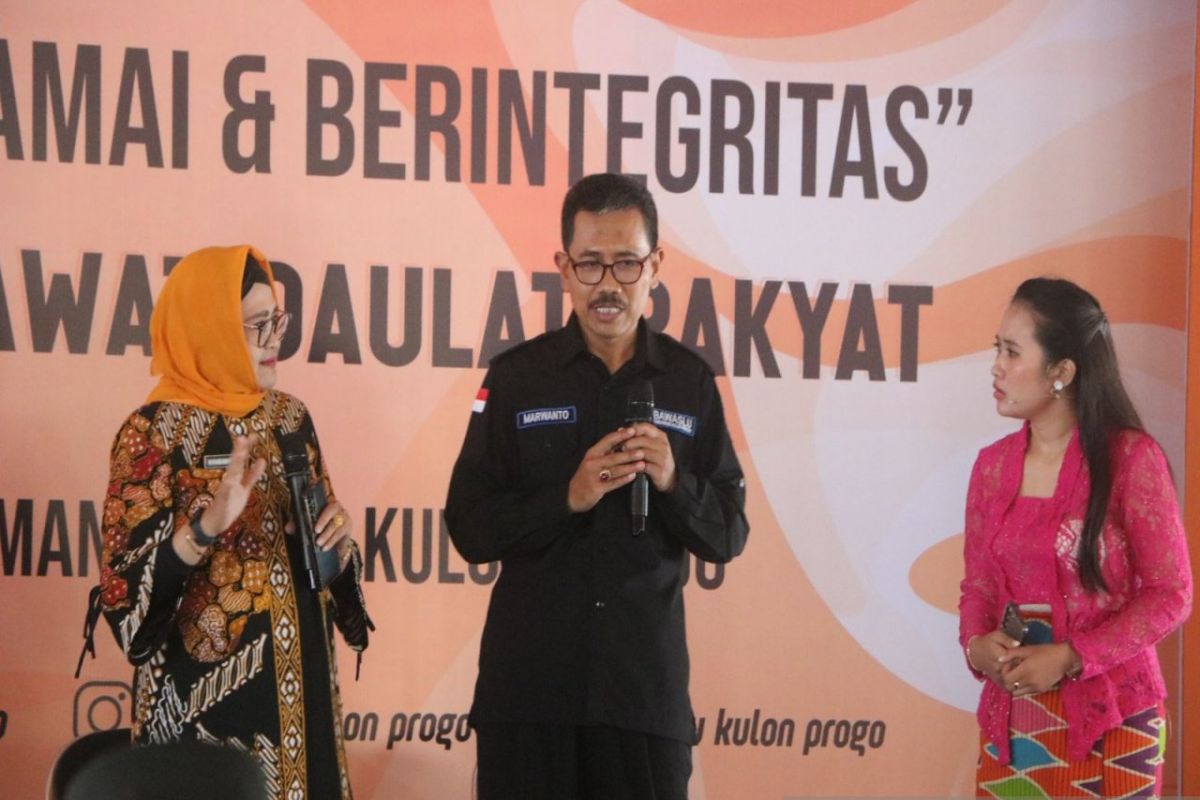 Bawaslu Kulon Progo selenggarakan Deklarasi Pemilu Berintegritas