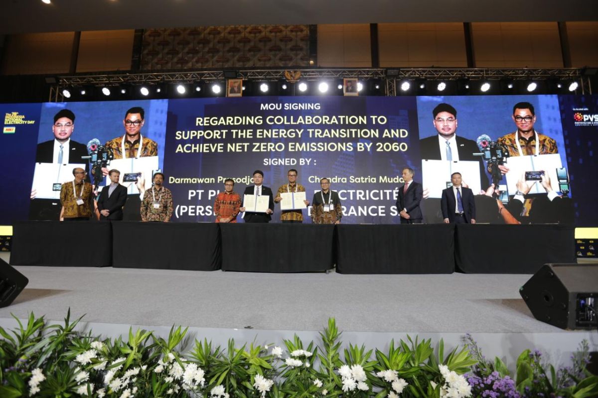 PLN kerja sama dengan lima perusahaan dunia kembangkan listrik hijau