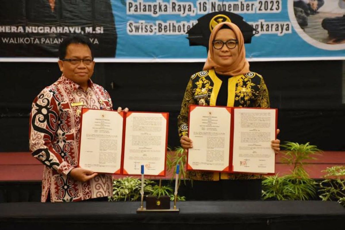 Pemkab Kapuas dan Pemkot Palangka Raya kerja sama pembangunan antar daerah