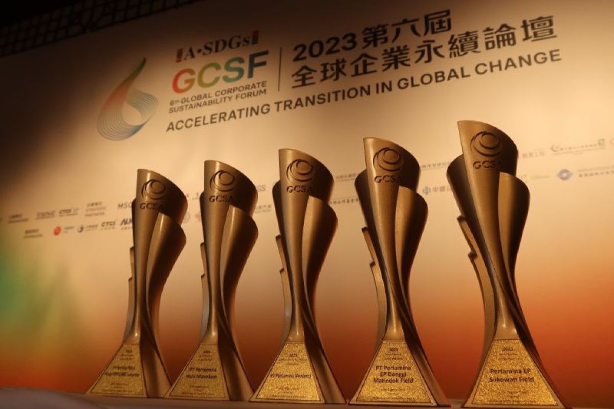Pertamina raih lima penghargaan pada kompetisi keberlanjutan di Taiwan