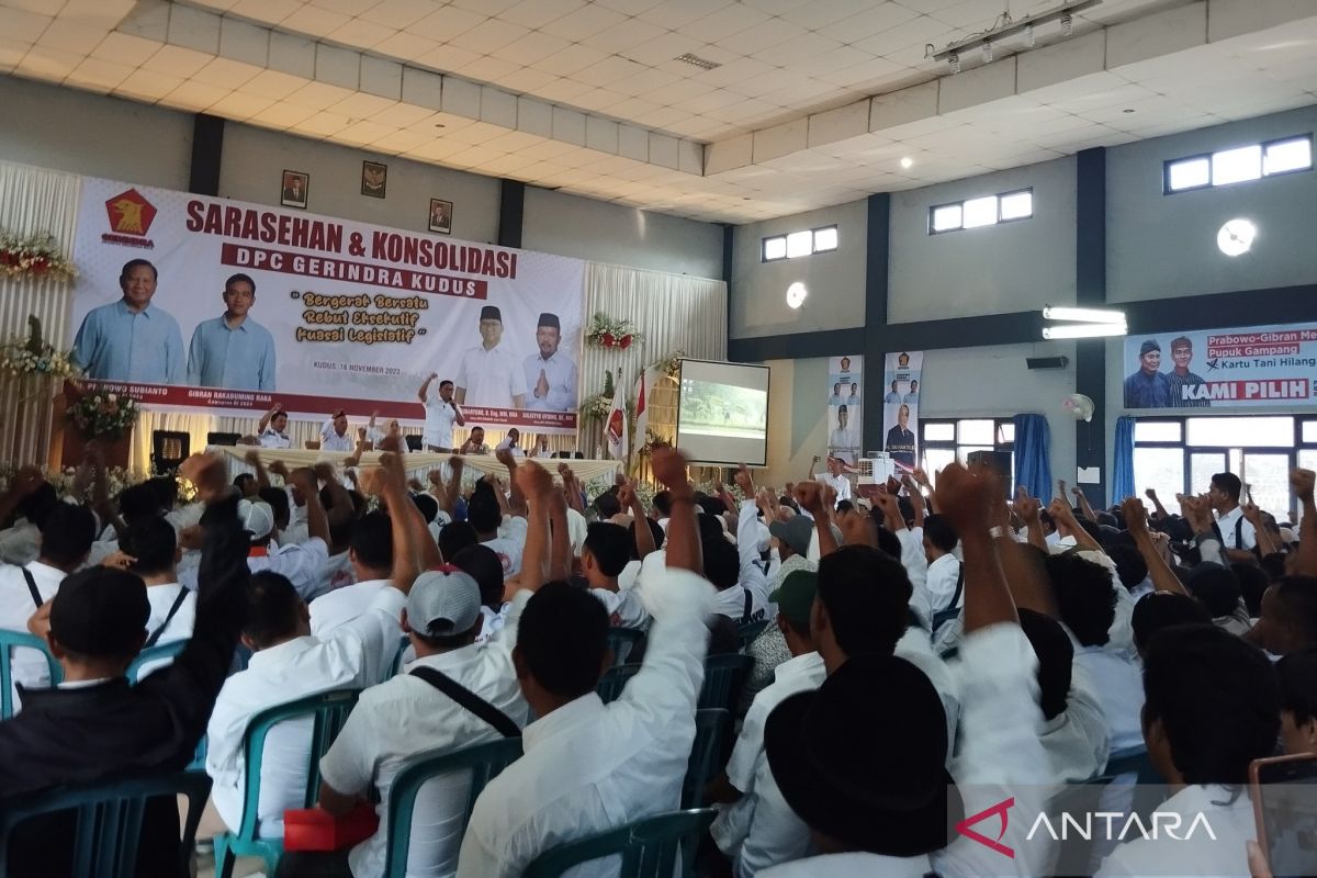 Gerindra Jateng ajak relawan Prabowo-Gibran hindari kampanye negatif