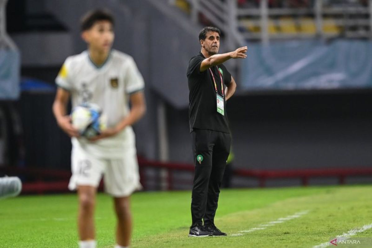 Piala Dunia U-17: Pelatih Maroko akui sempat kesulitan melawan Indonesia