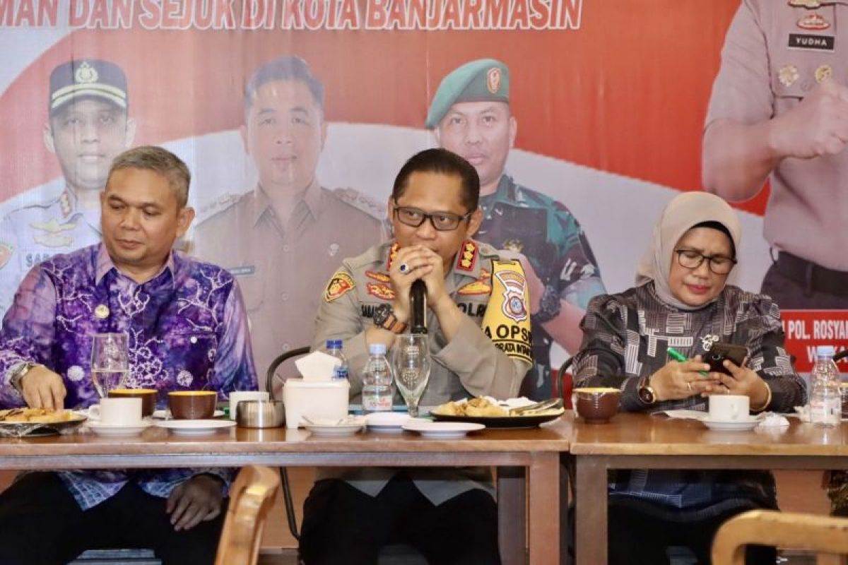 Polresta Banjarmasin ajak parpol jaga keamanan jelang pemilu
