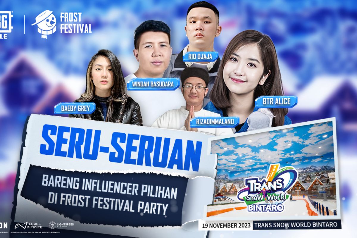 PUBG Mobile rayakan pembaruan Frost Festival dengan “watch party”