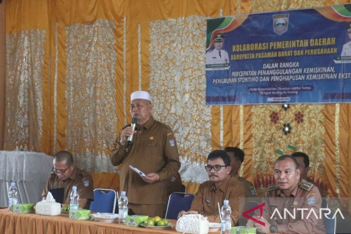 Perusahan sawit dukung program Pasaman Barat turunkan stunting dan kemiskinan