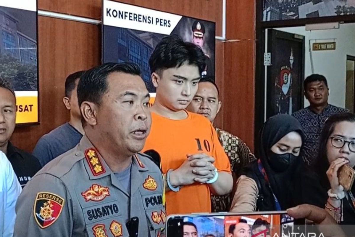 Polisi tangkap anak aktor laga Willy Dozan berinisial LD