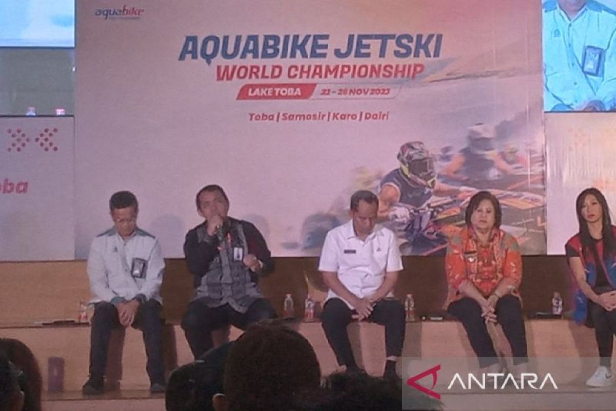 Aquabike Jetski World menjadi  catatan sejarah baru bagi Danau Toba