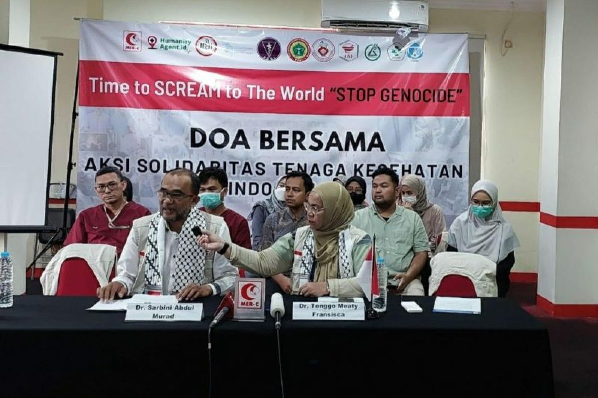 Tenaga kesehatan seluruh Indonesia menyampaikan sikap atas agresi Israel
