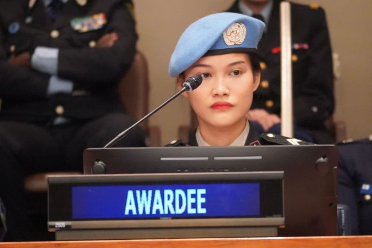 Indonesia's Rismayanti awarded UN Woman Police of the Year