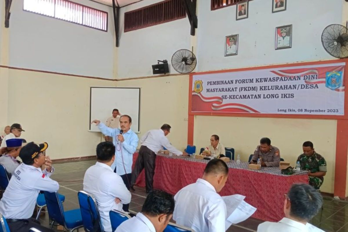 Bakesbangpol Paser: Peran FKDM Desa deteksi dini keamanan jelang pemilu