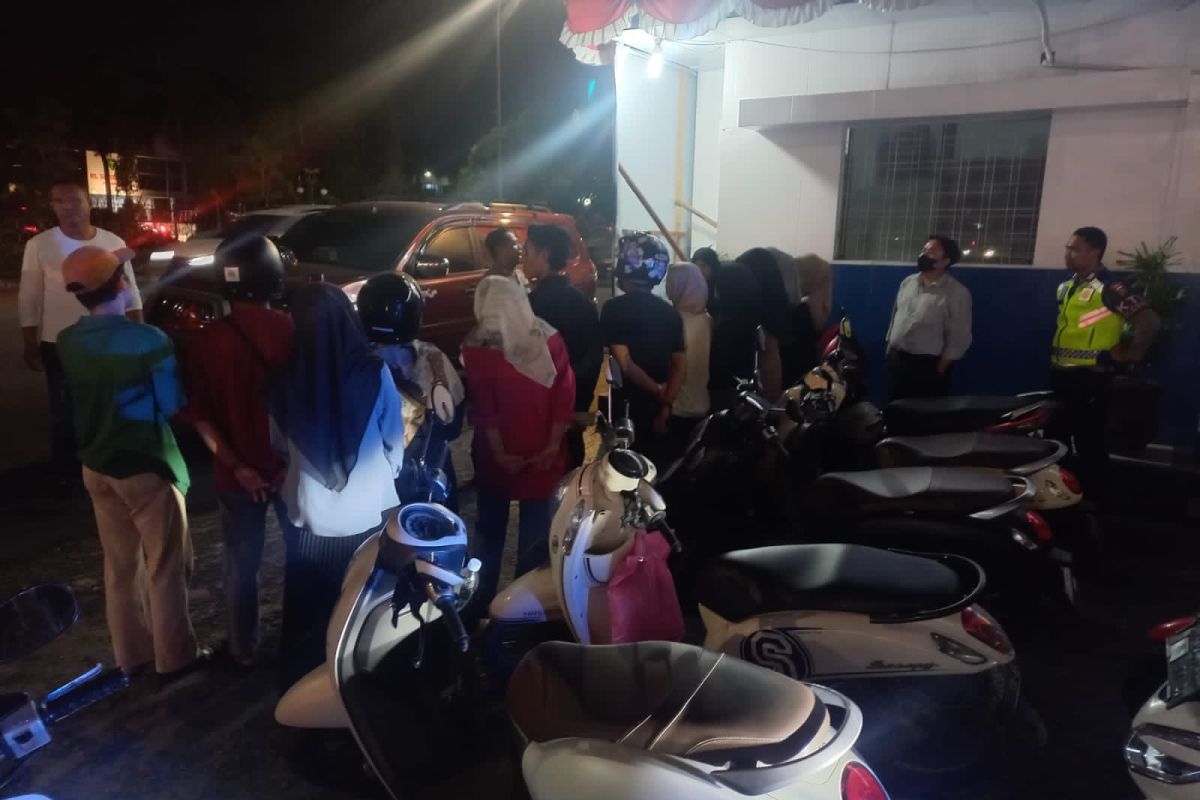 Polisi Pekanbaru amankan 22 pengendara motor tak gunakan helm