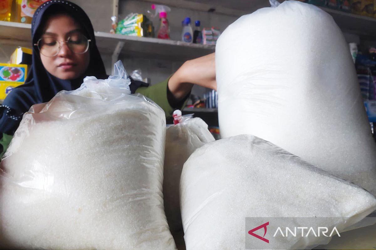 Harga gula di Aceh Timur Rp18 ribu per kilogram