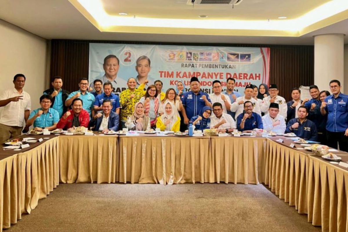 Tim Kampanye Daerah pasangan Prabowo-Gibran di Banten terbentuk