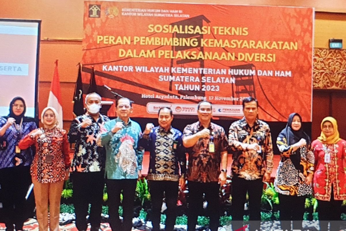 Kemenkumham Sumsel sinergi diversi perkara  anak bermasalah hukum