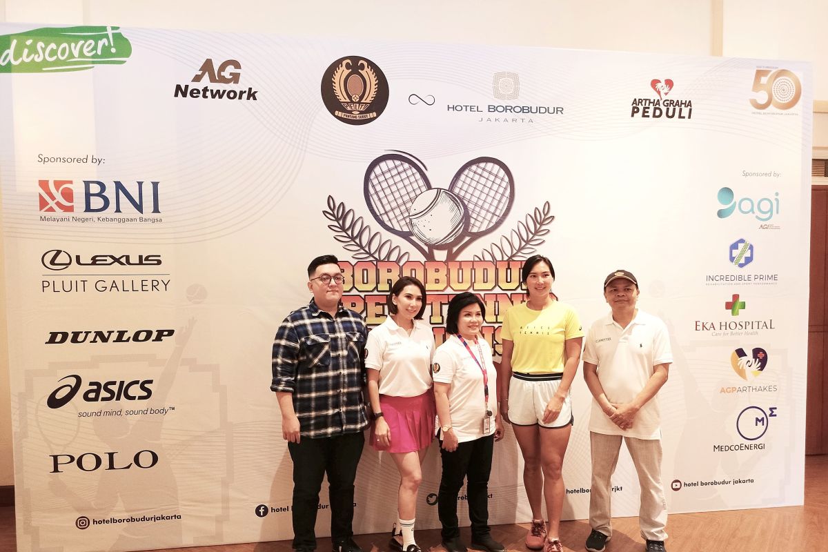 Borobudur Open Tennis bangkitkan semangat pemain muda