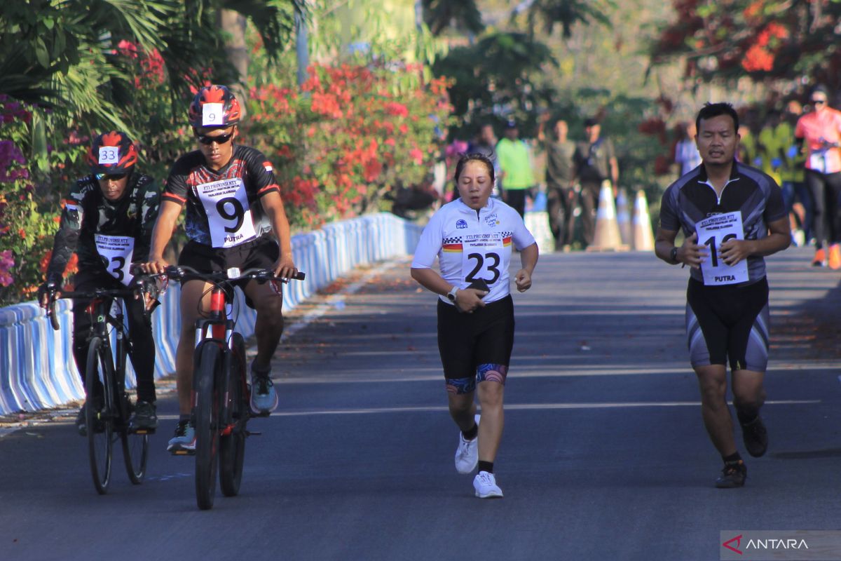 Sebanyak 50 atlet ikuti ajang Korem Wira Sakti Duathlon 2023