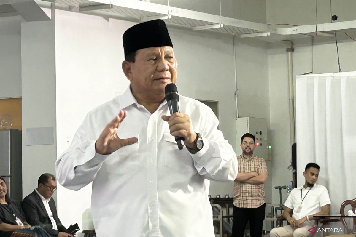 Prabowo Subianto diskusi bersama Kiai Kampung se-Indonesia