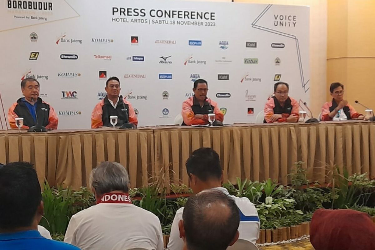 10.469 pelari bakal adu cepat pada Borobudur Marathon 2023