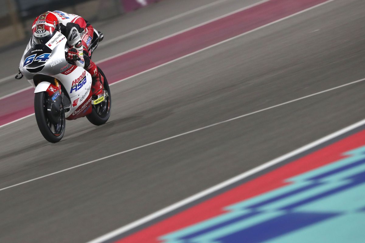 Pembalap Mario Aji hadapi tantangan di Qatar