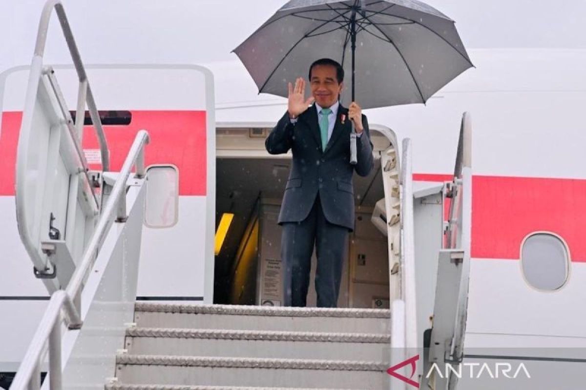 Presiden Jokowi kembali ke Tanah Air usai lawatan kerja ke AS dan Arab Saudi