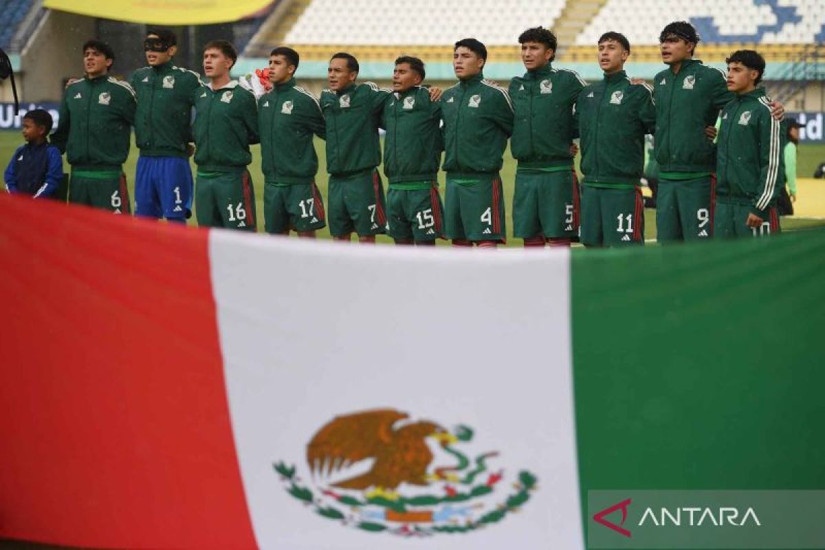 Meksiko tutup tekad Indonesia ke 16 besar usai bekuk Selandia Baru 4-0