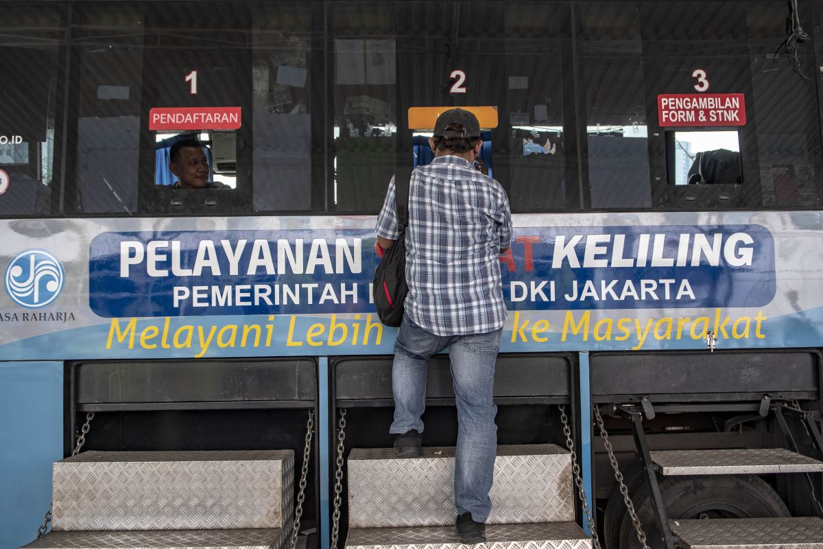 Selasa, tersedia layanan Samsat Keliling di 14 lokasi Jadetabek