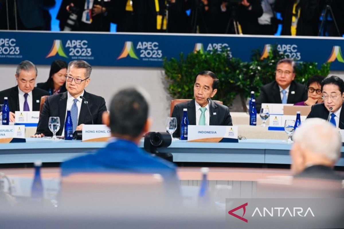 Jokowi highlights Gaza conditions at APEC Economic Leaders Retreat