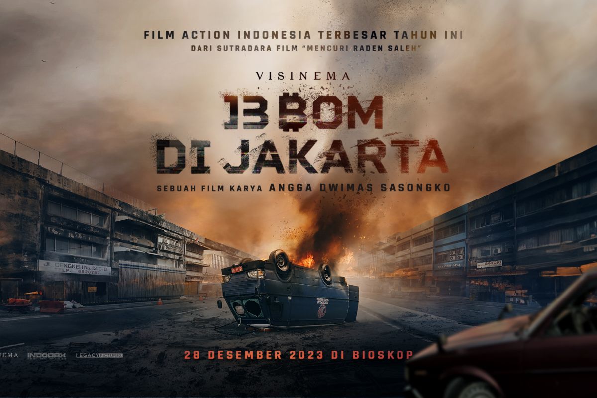 Visinema Pictures rilis teaser Film "13 Bom di Jakarta"
