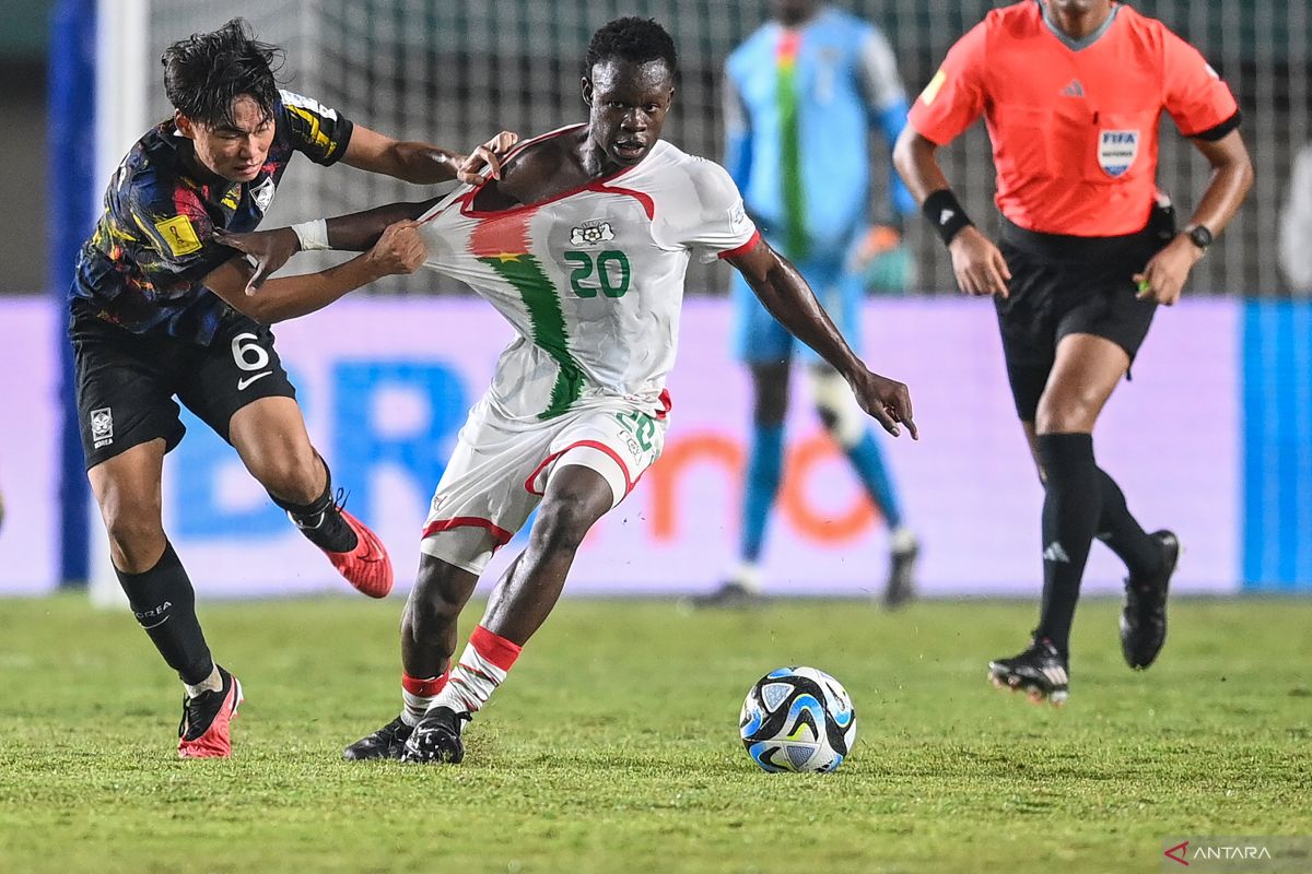 Kalahkan Korsel 2-1, Burkina Faso ukir kemenangan perdana di Piala Dunia U-17