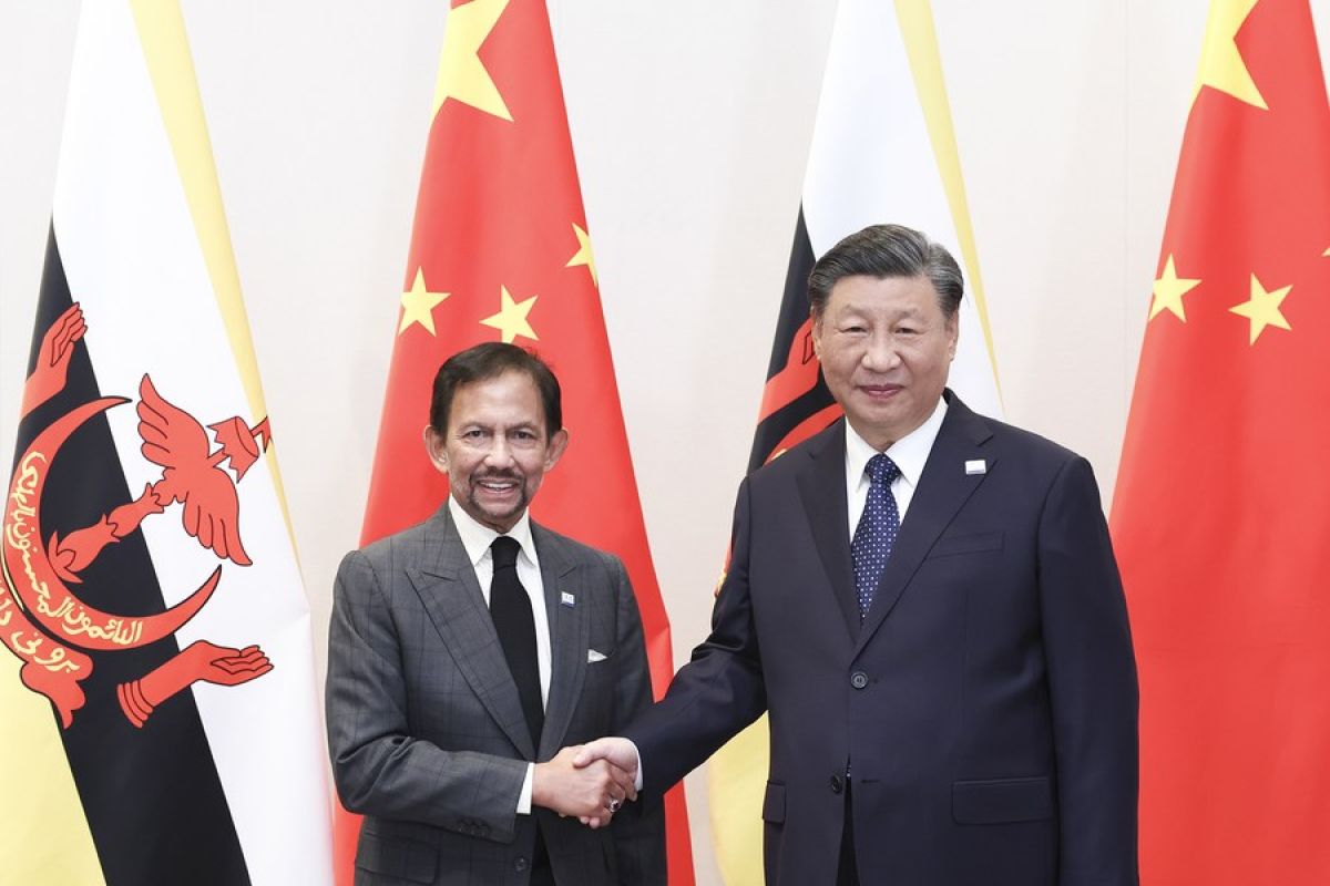 Xi: China, Brunei harus bersama jaga perdamaian dan stabilitas di LCS