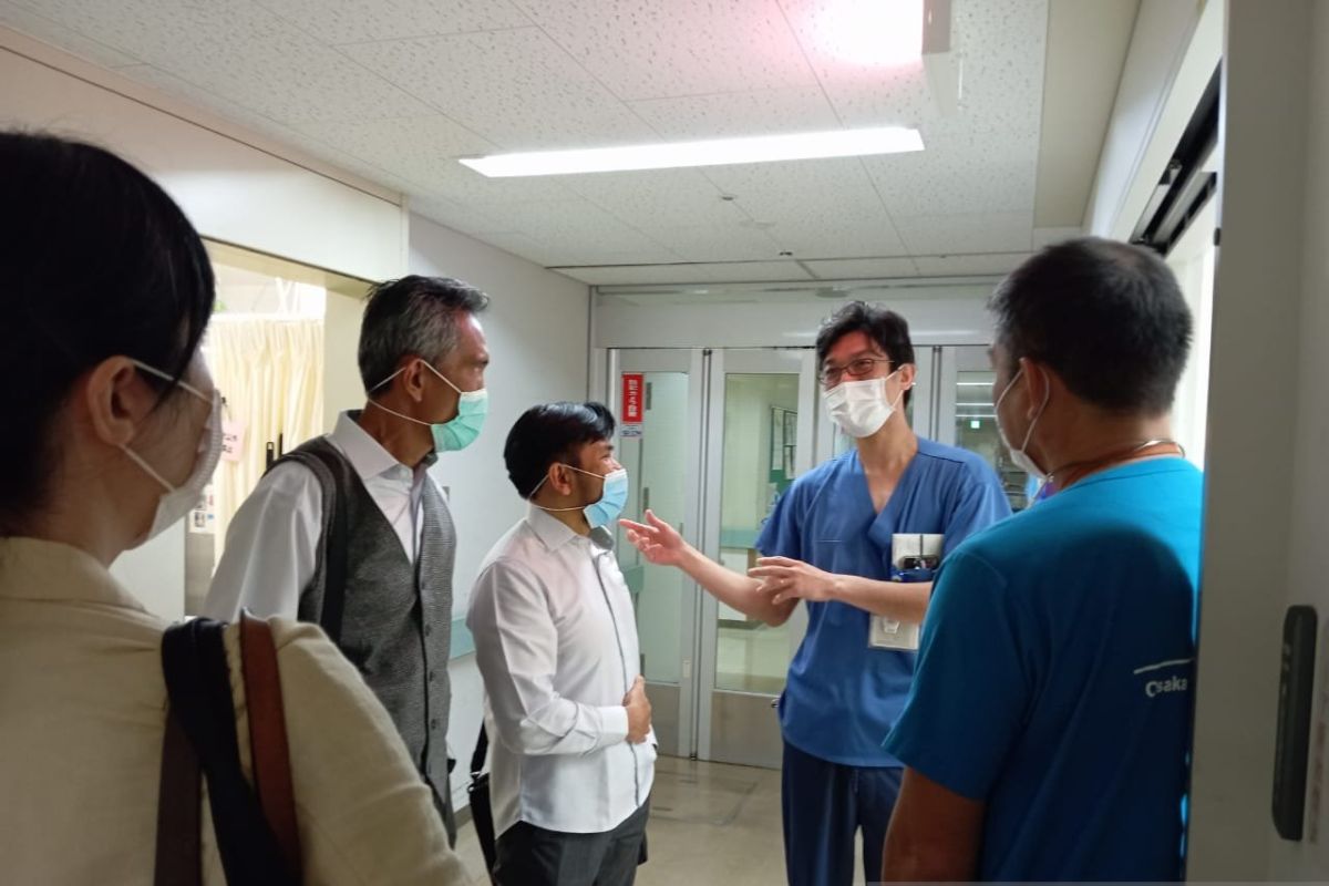 Fakultas Kedokteran Unand pelajari layanan kesehatan di Osaka University Hospital