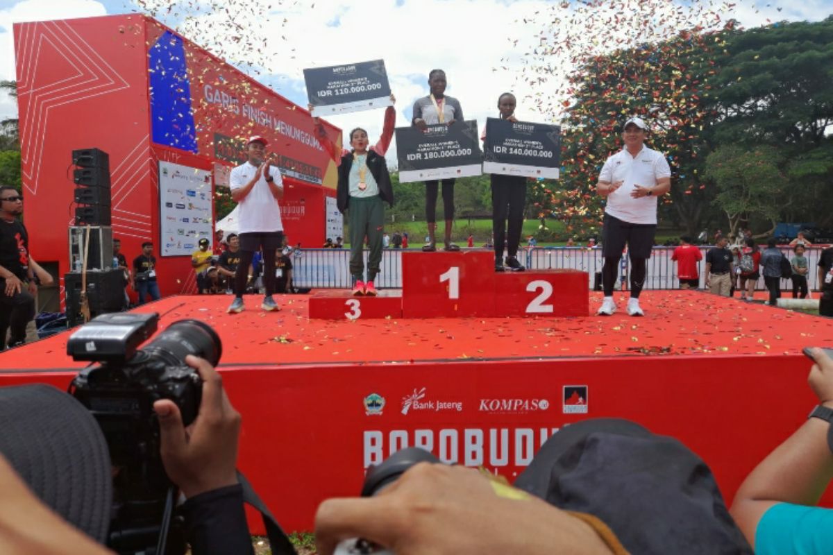 Odekta "rusak" dominasi pelari putri Kenya dalam Borobudur Marathon 2023