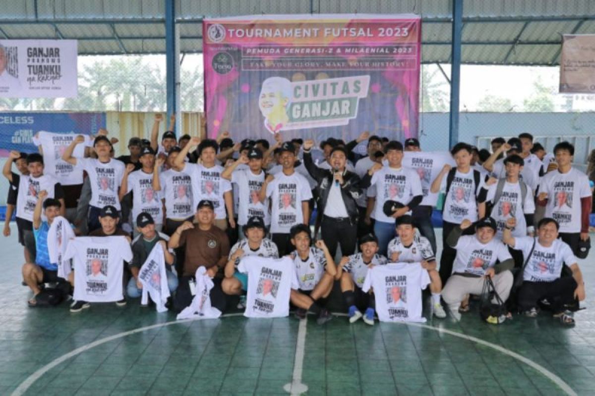 Cegah kenakalan remaja, Civitas Ganjar Sumut gelar turnamen futsal