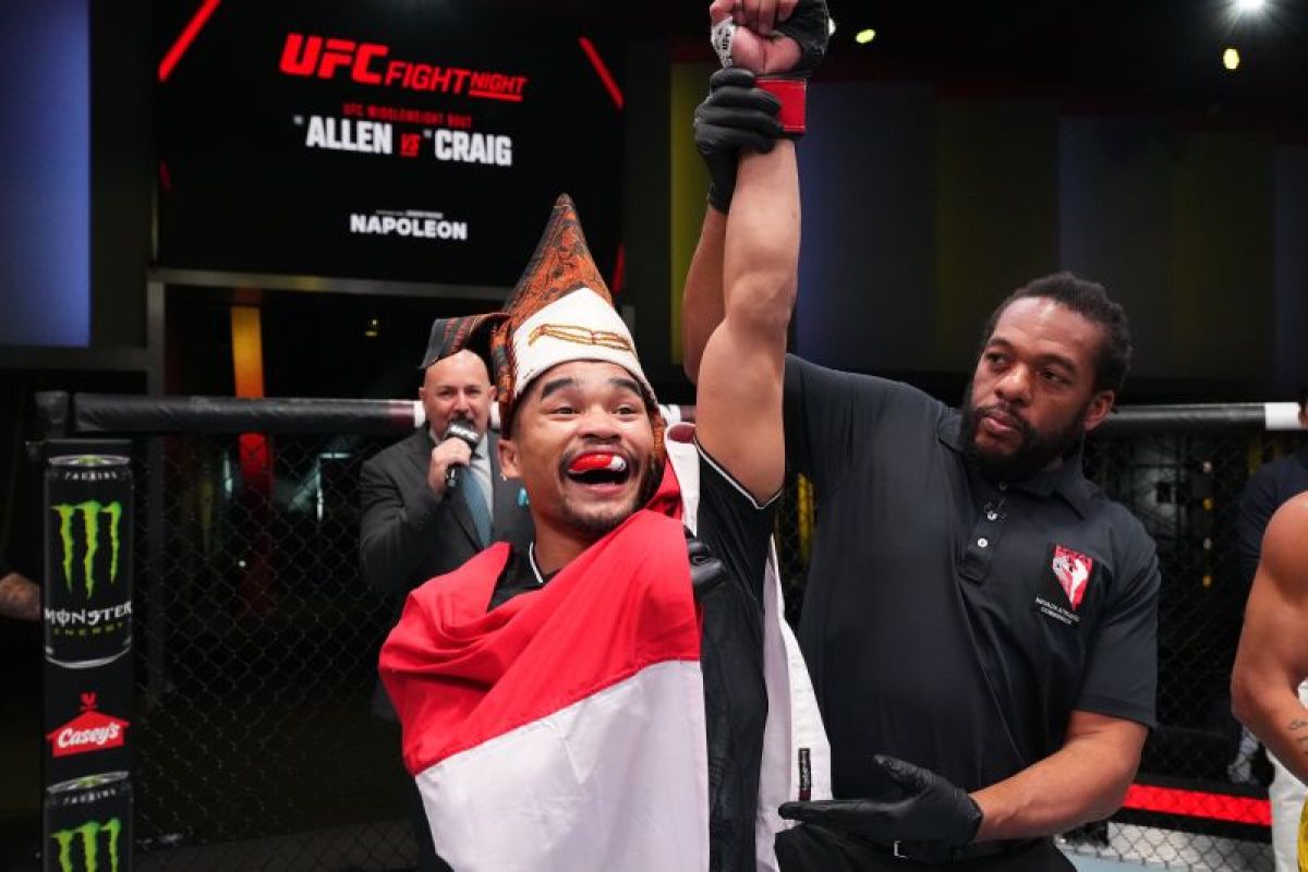 Jeka Saragih petarung MMA Indonesia berpenghasilan tertinggi