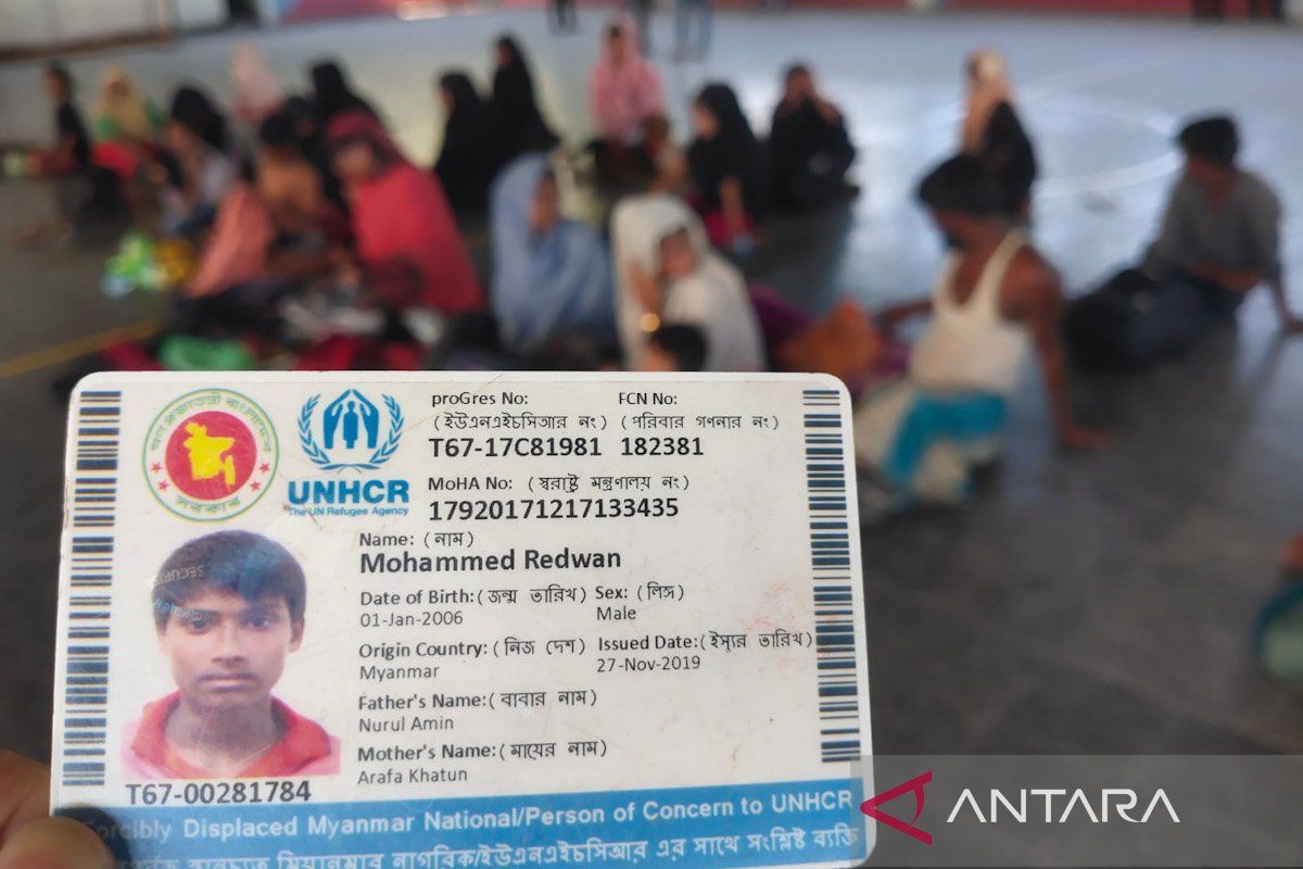 Puluhan imigran Rohingya diamankan dari sebuah truk di Aceh Timur