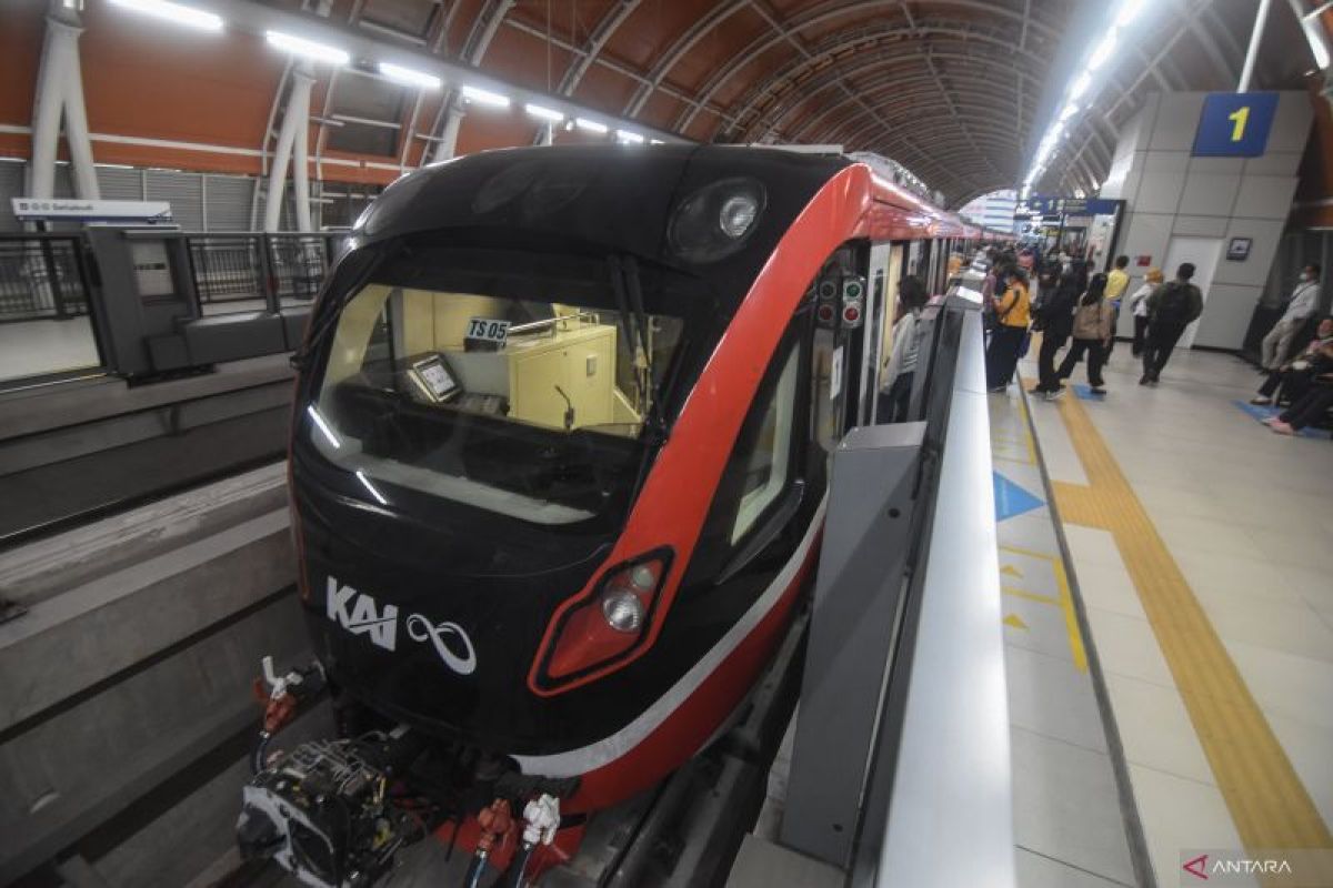 LRT Jakarta bidik tiga ribu penumpang selama Natal dan tahun baru
