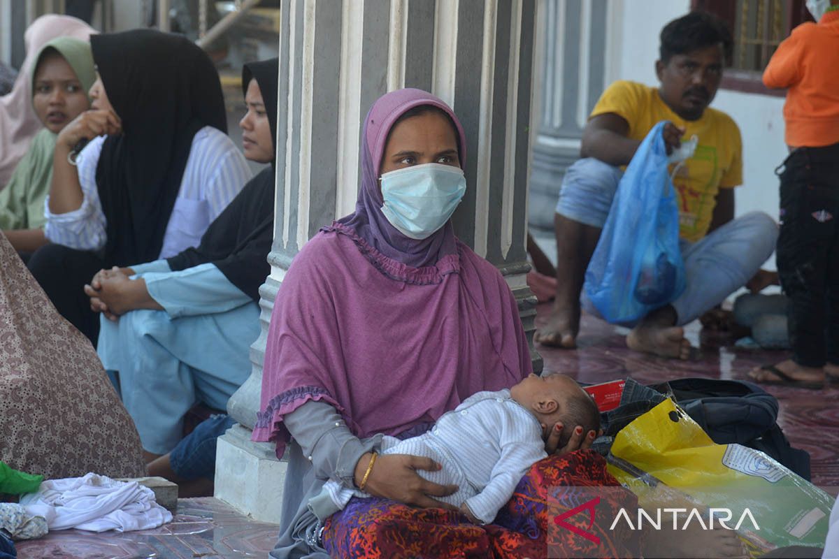 FOTO - Imigran Rohingya Mendarat Di Pidie - ANTARA News Aceh