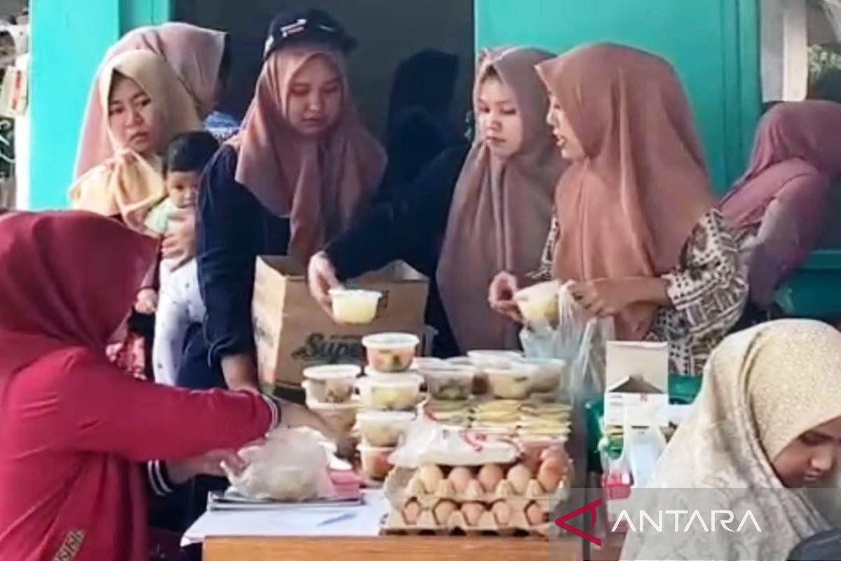 Mahasiswi di Nagan Raya gelar aksi memasak cegah stunting